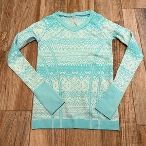 Ivivva Glacier Air Long Sleeve Shirt Sweater Top